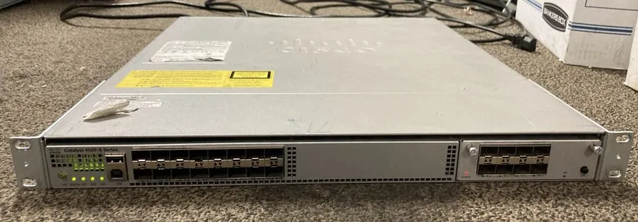 Коммутатор Cisco WS-C4500X-24X-ES w/ C4KX-NM-8SFP+ 24-port 10G Switch Dual AC