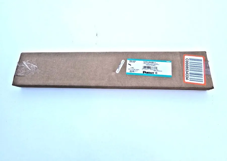 Патч-панель Panduit Cppl48wbly Patch Panel,Mini-Com,Rack Mt,48 Port