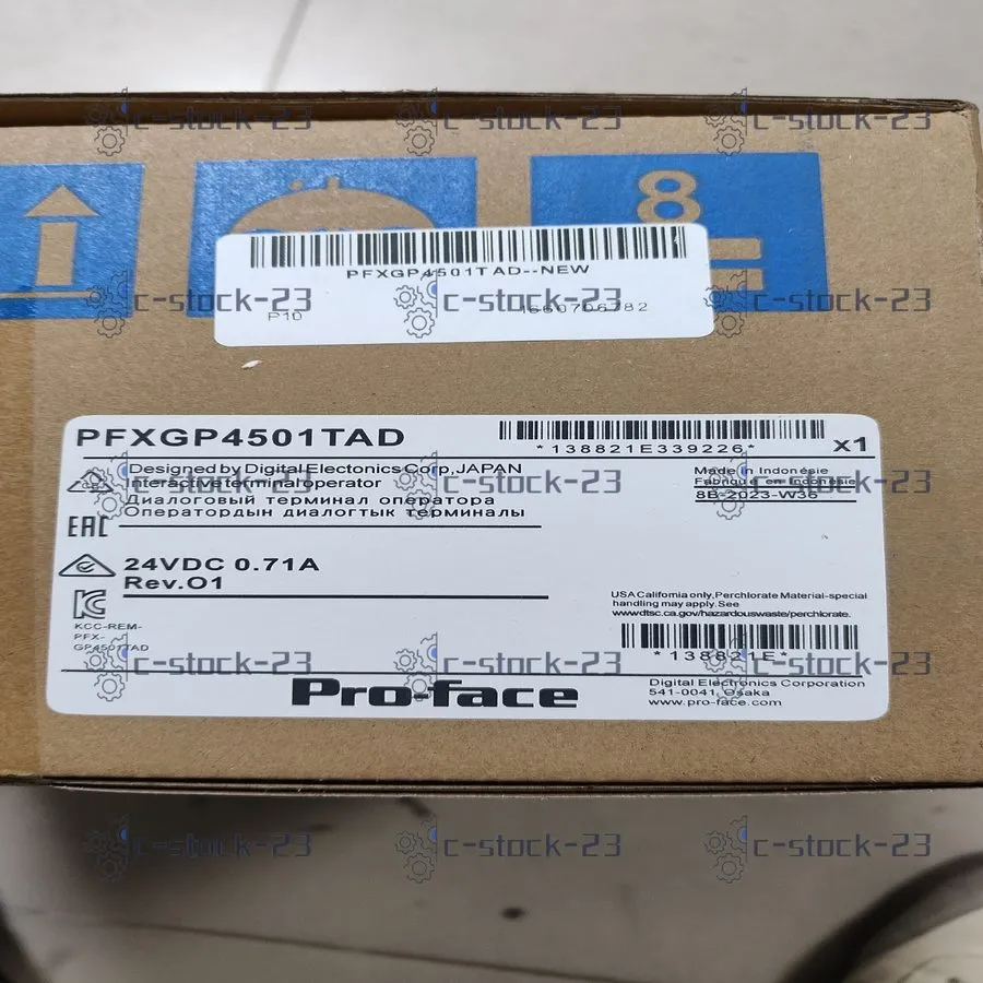 Панель оператора One Pro-face HMI Panel PFXGP4501TAD