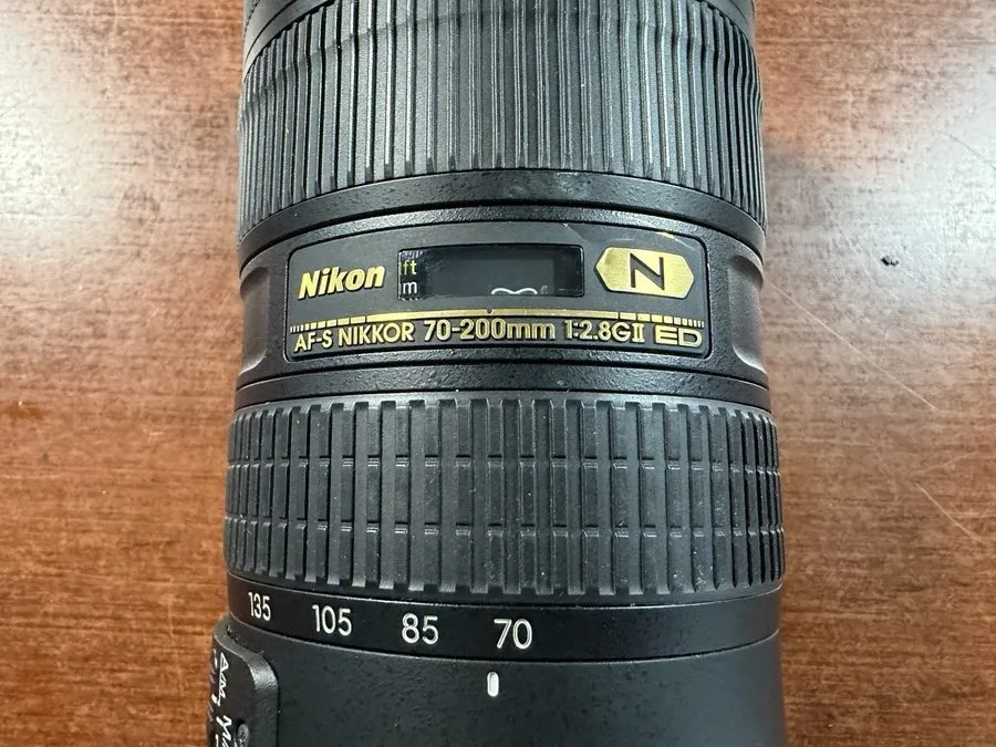 Объектив Nikon AF-S 70-200mm f/2.8G II ED VR F-Mount US20362257 + Caps — фото лота 1