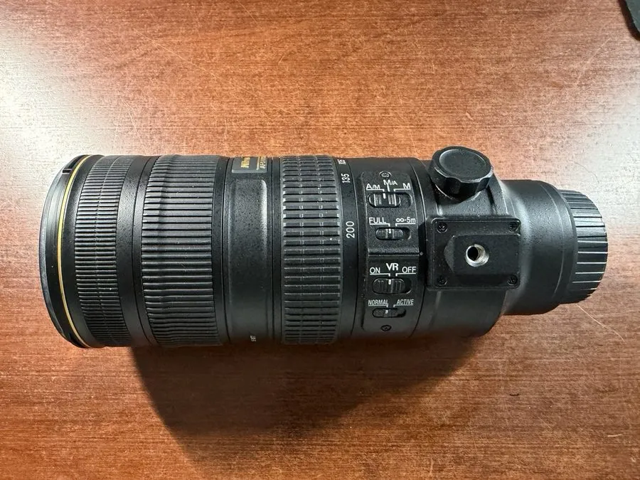 Объектив Nikon AF-S 70-200mm f/2.8G II ED VR F-Mount US20362257 + Caps — фото лота 2
