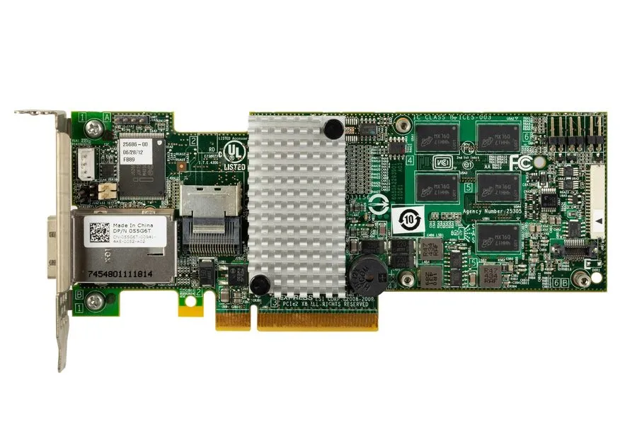 Контроллер LSI MegaRAID SAS 9280-4i4e 6Gb/s 8-Port RAID Controller w/ iBBU08 Bat