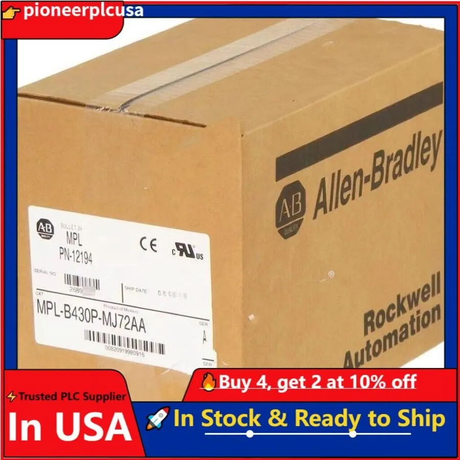 Серводвигатель Allen-Bradley MPL-B430P-MJ72AA 480V AC Rotary Servo Motor