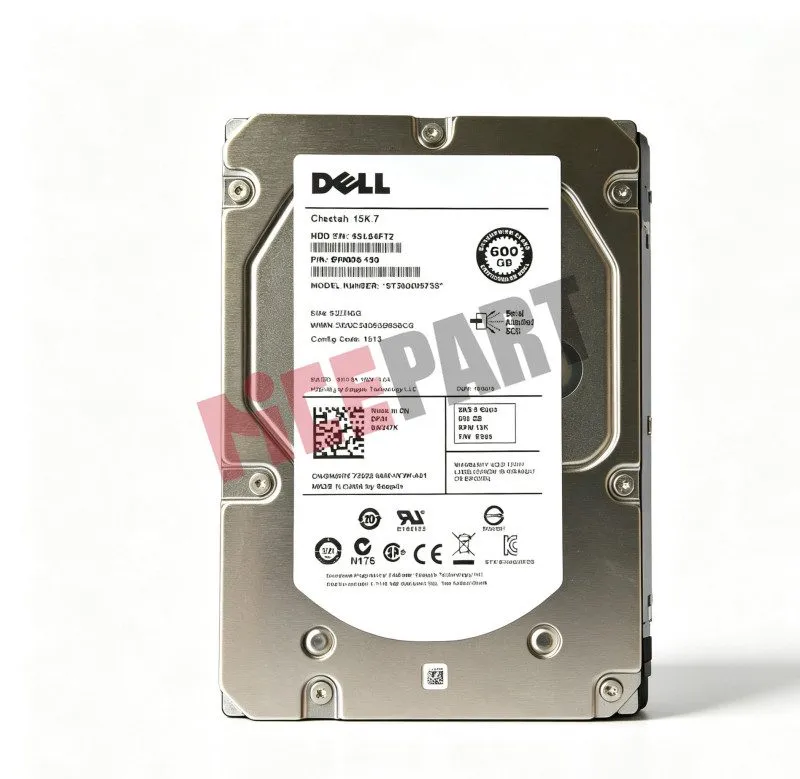 Жёсткий диск Dell W347K 0W347K ST3600057SS 600GB 15K 6G 3.5" SAS HDD HARD DRIVE 