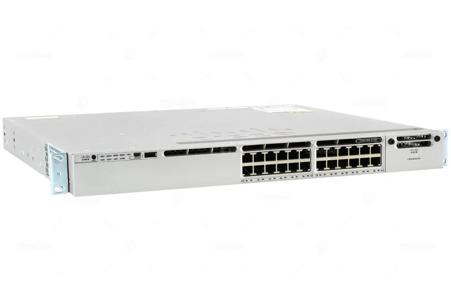 Коммутатор Cisco WS-C3850-24P-E 24x RJ-45 1Gb IPSERVICES Power over Ethernet Swi