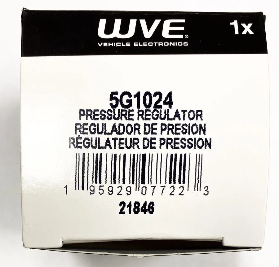 Трубопроводная арматура Fuel Injection Pressure Regulator WVE 5G1024