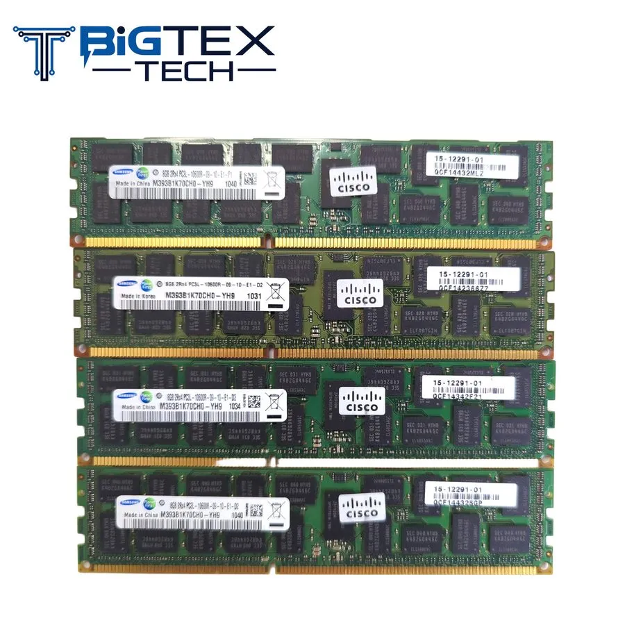 Модуль памяти GB (16 x Samsung 8GB 2Rx4 PC3L 10600R M393B1K70CH0-YH9 DDR3 ECC RA