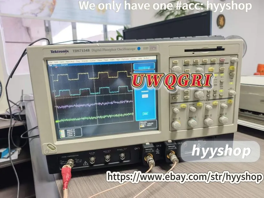 Осциллограф Tektronix TDS7154B Digital Phosphor Oscilloscope 1.5GHz 20GS/s 4-Ch 