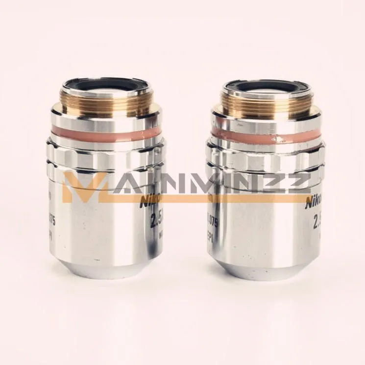 Объектив микроскопа Nikon CF Plan 2.5X/0.075 EPI Microscope Brightfield Objectiv