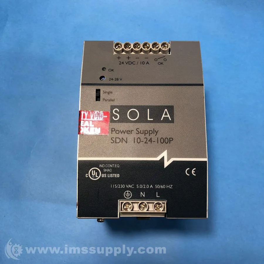 Блок питания Sola Hevi-Duty SDN10-24-100P DIN Rail Power Supply 240W, 10A, 115/2