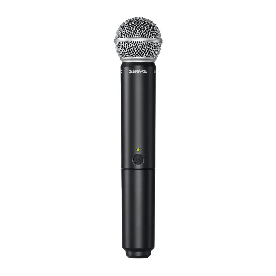 Микрофон Shure BLX288-SM58 H11 Frequency Band Wireless Dual Microphone System Si — фото лота 1