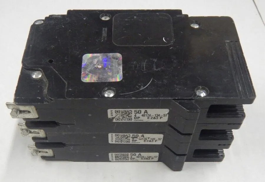 Автоматический выключатель Square D EGB34050 3 Pole 50 Amp 480V Circuit Breaker