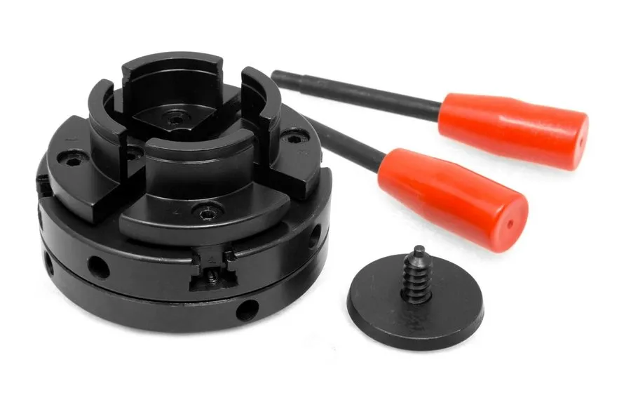 Режущий инструмент WEN LA4444 4-Inch 4-Jaw Self-Centering Lathe Chuck Set with 1