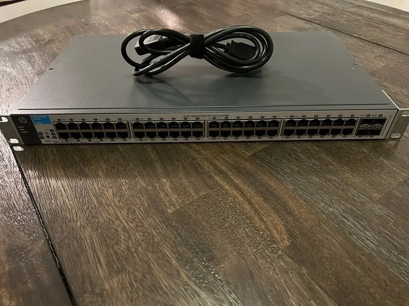 Коммутатор HP J9660A ProCurve V1810-48G 48-Port SFP Ethernet Switch with Rack Mo