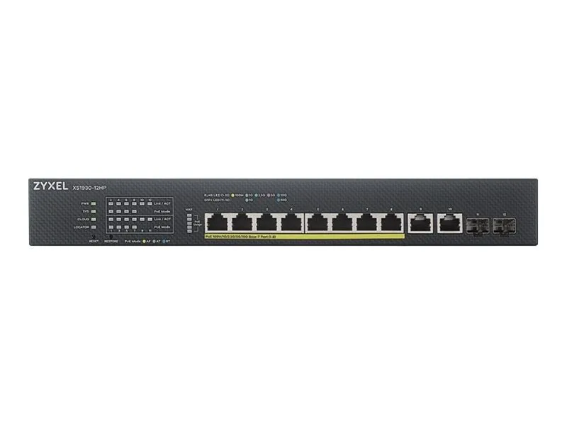 Коммутатор Zyxel XS1930-12HP 8-Port Smart Managed PoE++ Hub / Switch XS1930-12HP