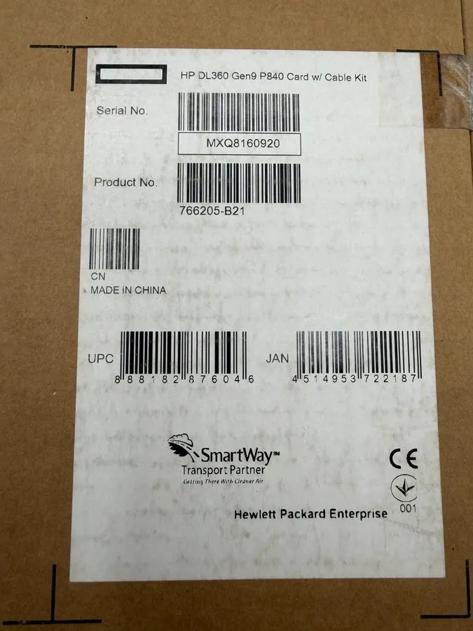 Контроллер HP 761880-001 Smart Array P840 RAID/HBA 12Gb SAS Adapter 726899-001 1