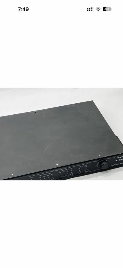 Видеокоммутатор Crestron DMPS3-4K-150-C 4K HDMI Presentation Switcher (Damaged)  — фото лота 4