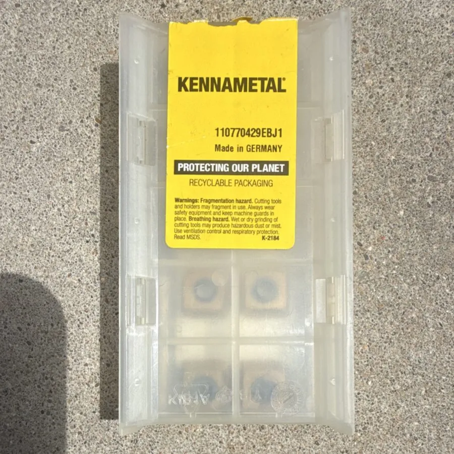 Режущий инструмент Kennametal SDPT1204EDERGB KC520M Carbide Milling Insert. SDPT — фото лота 2