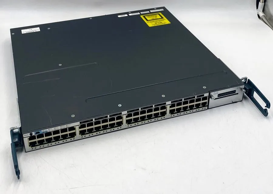 Коммутатор Cisco WS-C3750X-48P-S 48 Port PoE Gigabit Switch W/C3KX-NM-10G