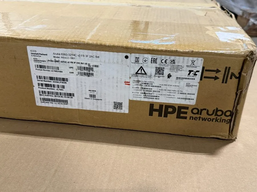 Трансивер HPE Aruba CX 8360‑32Y4C v2 32p 25G SFP/+/28 4 Sec 4p 100G QSFP+/28 FB 