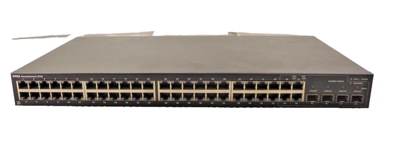 Коммутатор DELL PowerConnect 2748 XP166 48 RJ45 Port 4 SFP Port Networking Switc
