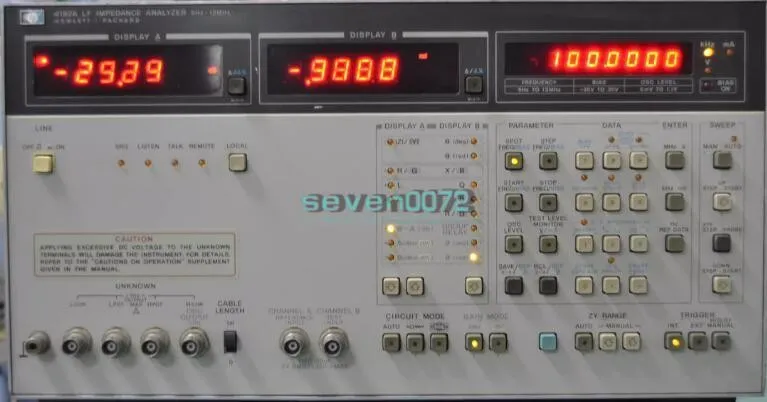 Анализатор Agilent HP 4192A 5 Hz 13 MHz LF Impedance Analyzer