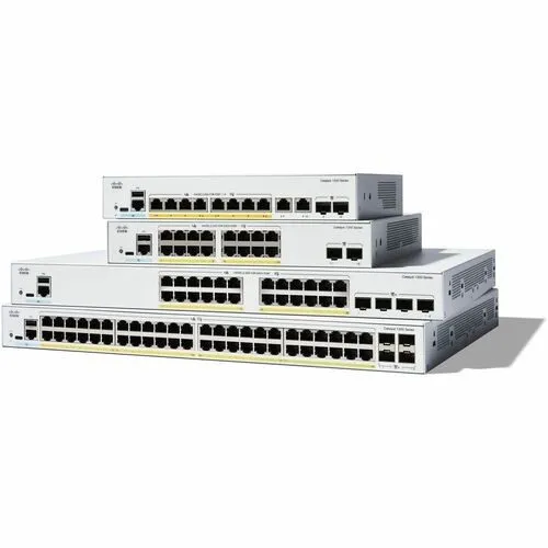 Коммутатор Cisco Catalyst C1200-8FP-2G 8-Port PoE+ Managed Switch 120W