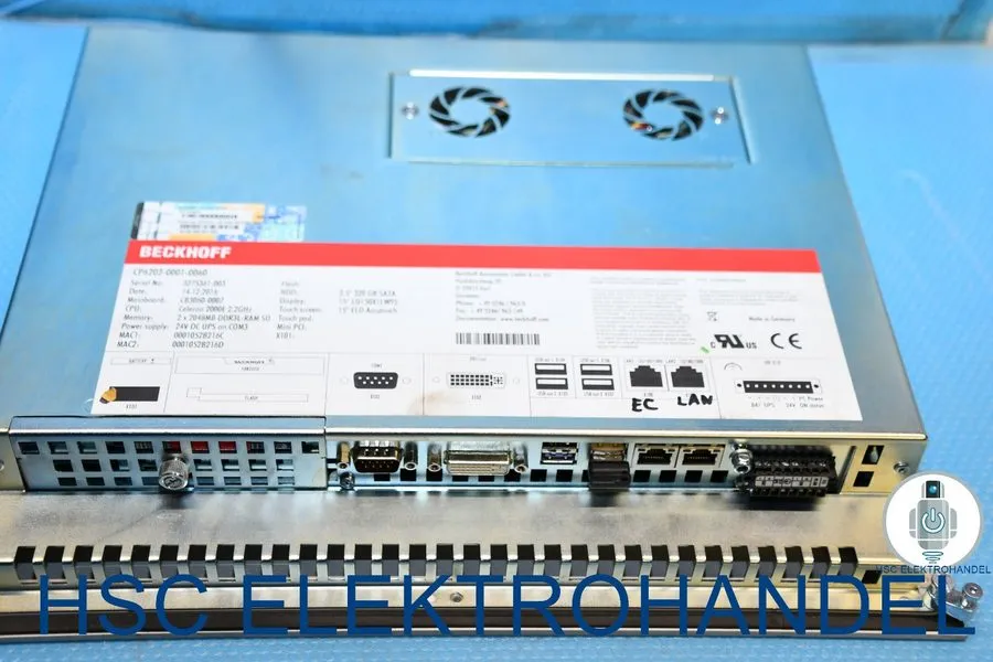 Промышленный компьютер Beckhoff CP6202-0001-0060 touch screen panel PC — фото лота 1