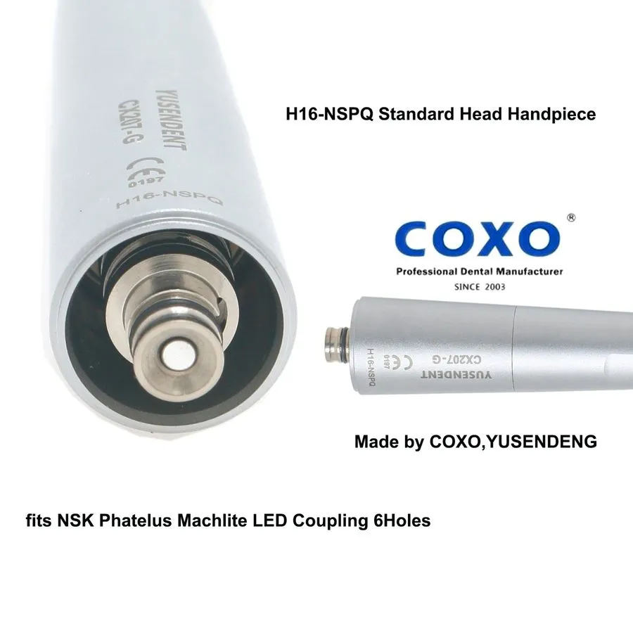 Оптический модуль US COXO Dental Handpiece Fiber Optic High Speed Turbine 6Holes — фото лота 2