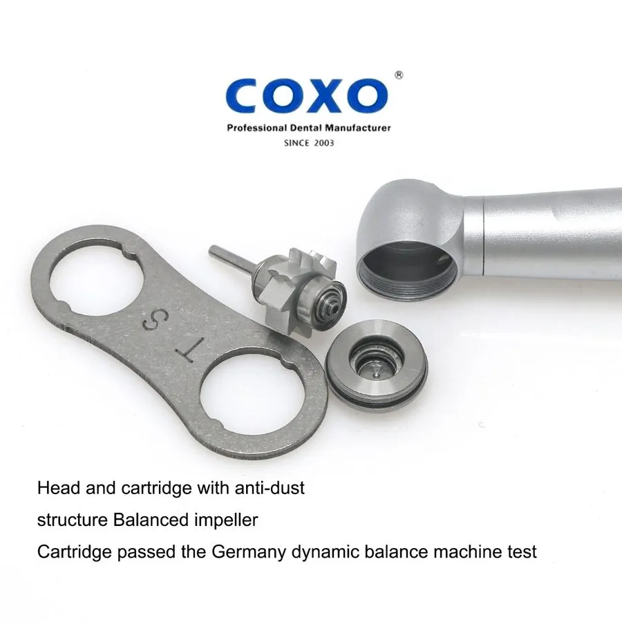 Оптический модуль US COXO Dental Handpiece Fiber Optic High Speed Turbine 6Holes — фото лота 4