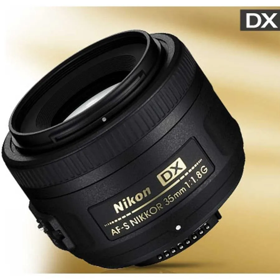 Объектив Nikon AF-S DX NIKKOR 35mm f/1.8G Lens