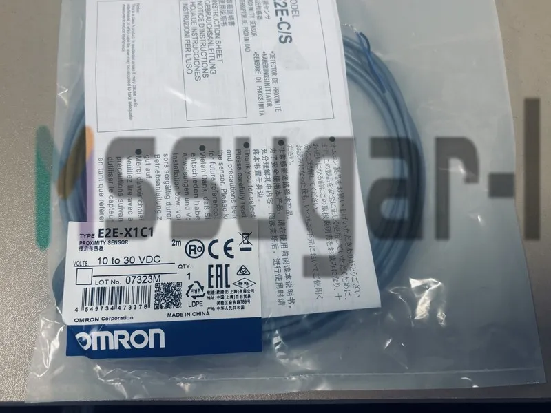 Датчик приближения Omron E2E-X1C1 Proximity Sensor, NPN NO, 1mm Range, 12-24VDC,