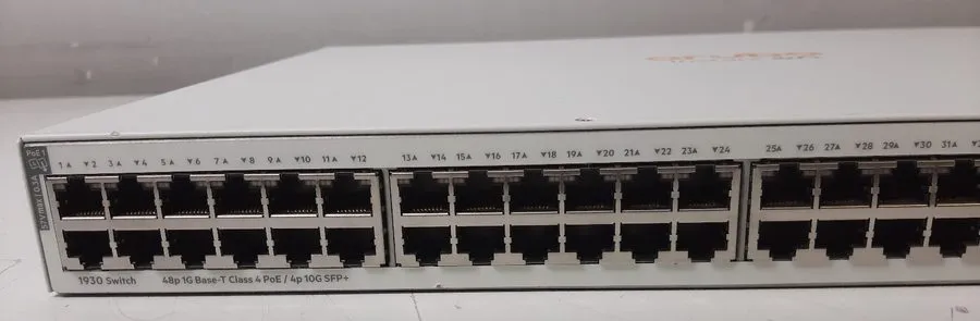 Коммутатор Aruba Instant On 1930 JL686A 48-Port PoE+ 370W Managed Switch 4x SFP+