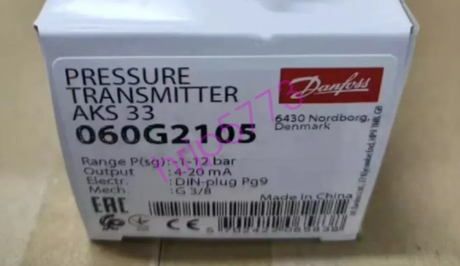 Датчик давления Danfoss 060G2105 pressure transmitter AKS 33