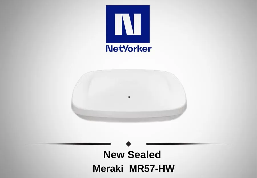 Точка доступа Wi-Fi Cisco Meraki MR57-HW 802.11aX DC/PoE Wireless Access Point