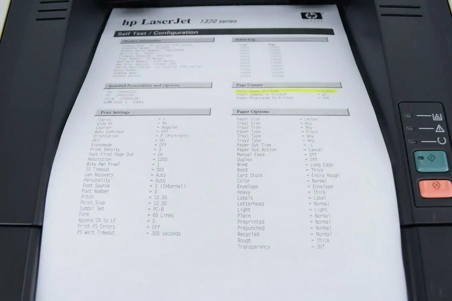 Лазерный принтер HP LaserJet 1320n Workgroup Network Laser Printer Q5928A