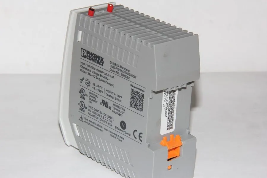 Блок питания Phoenix Contact 30W 24VDC 3 Pole DIN Rail Power Supply UNO-PS/1AC/2