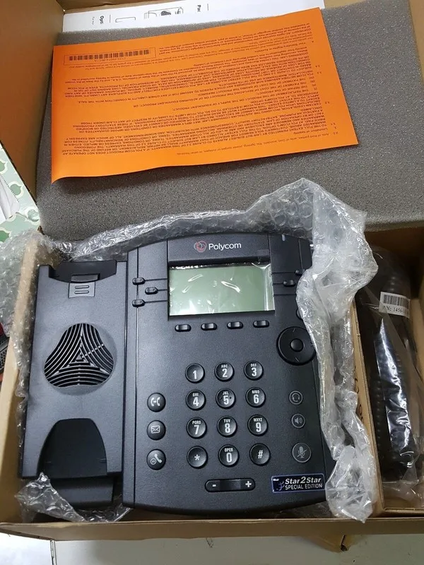 IP-телефон POLYCOM VVX 300 BUSINESS IP DESK PHONE VOIP 6-LINE POE