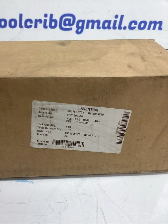 Трубопроводная арматура Aventics NL6‑FRE filter-pressure regulator 0821300857 N- — фото лота 1