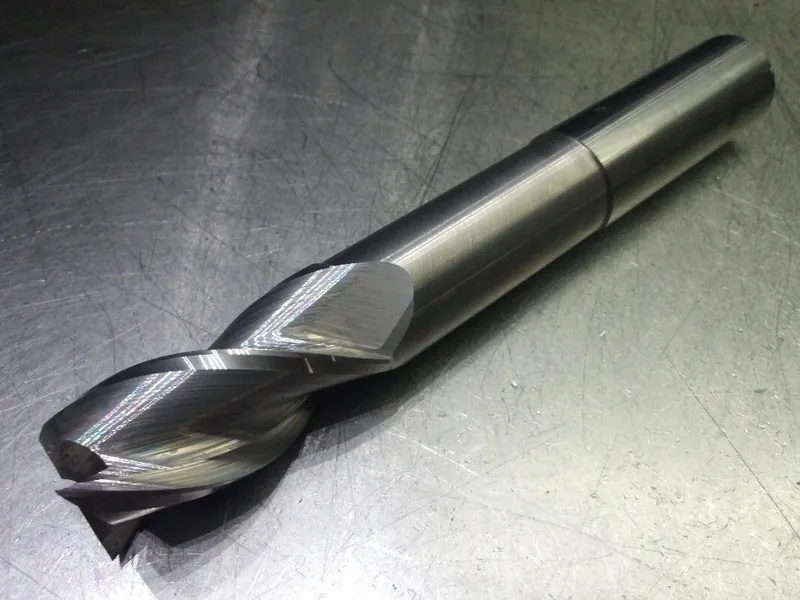 Режущий инструмент GWS 1/2" 3 Flute Carbide CR Endmill 1/2" Shank .02" R 3505003