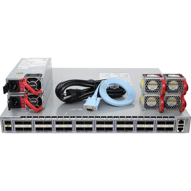 Коммутатор Arista DCS-7050CX3-32S-F 32P 100GbE QSFP100 2P 10GbE SFP+ Switch