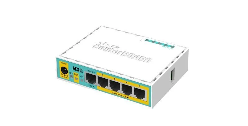 Маршрутизатор Mikrotik RB750UPr2 hEX RouterBOARD PoE Lite 5-Port Ethernet Router
