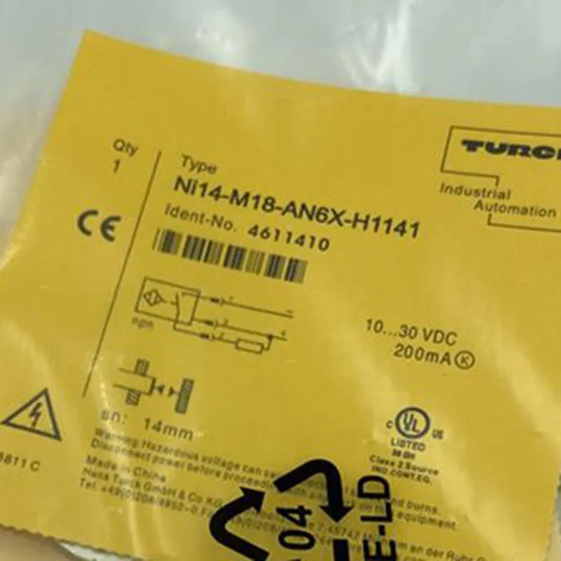 Датчик приближения TURCK NI14-M18-AN6X-H1141 Proximity switch sensor