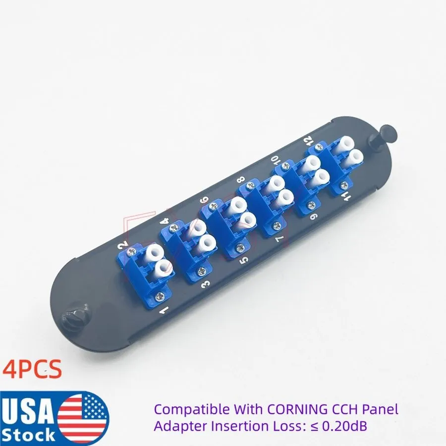 Оптический модуль CCH-CP12-A9 Compatible 12 Port LC Duplex OS2 SM UPC Fiber Adap