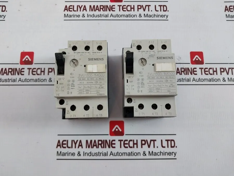 Автоматический выключатель Siemens 3VU1300-1MG00 Motor Protection Circuit Breake