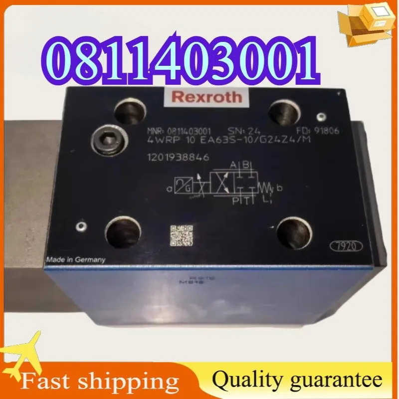 Пневмораспределитель REXROTH 0811403001 4WRP10EA63S-1X/G24Z4/M Proportional dire