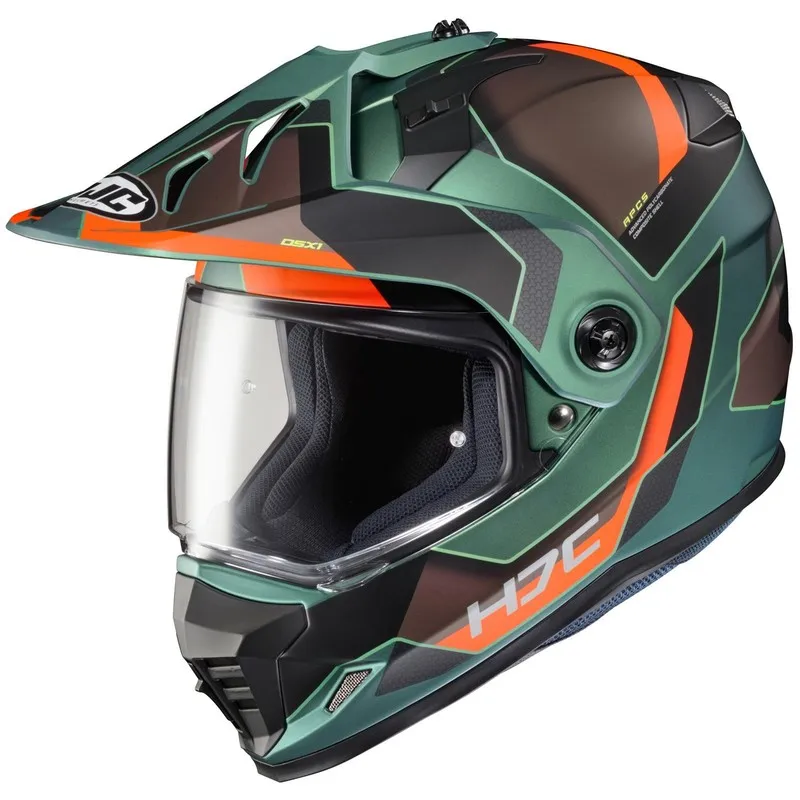 Сервер HJC Green DS-X1 Synergy MC-47SF Snow Helmet Electric Shield 021-743