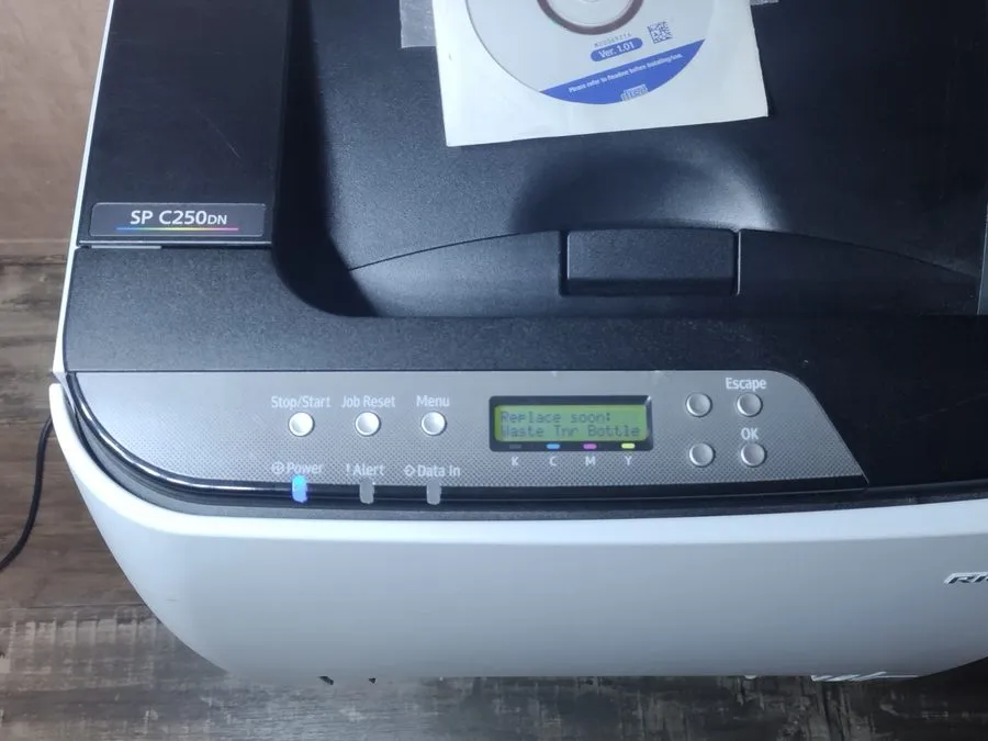 Лазерный принтер Ricoh SP C250DN Color Laser Printer Fully w/ Proof — фото лота 3