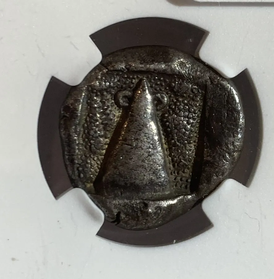 Лабораторный прибор CARIA CAUNUS 450-430 BC, GOOD TONED, SILVER STATER IRIS, BAE