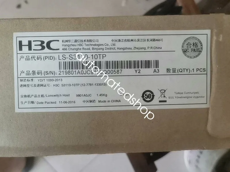 Коммутатор H3C LS-S3110-10TP switch Shipping